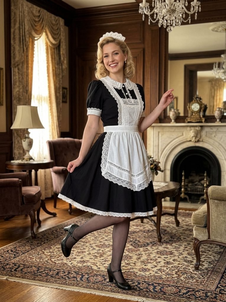 A French Maid With a Vintage Twist
