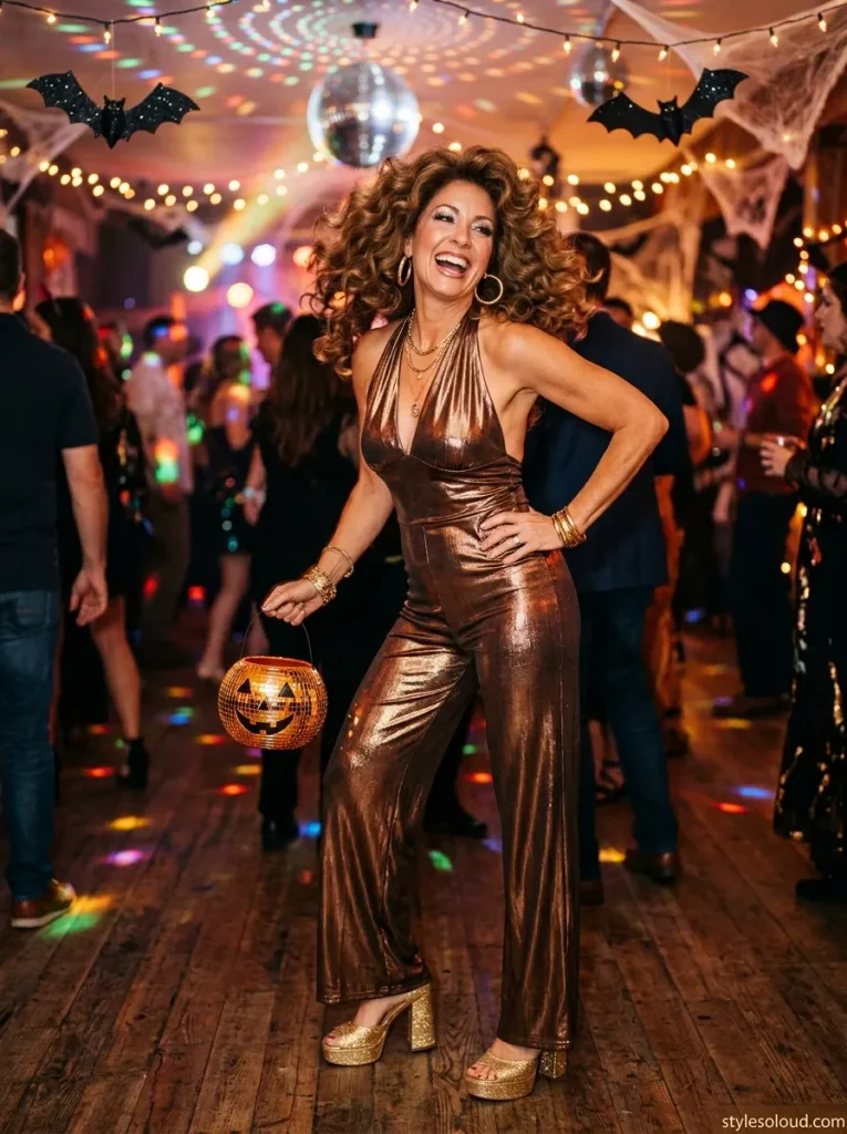  70s Studio 54 Glam Halloween Costume