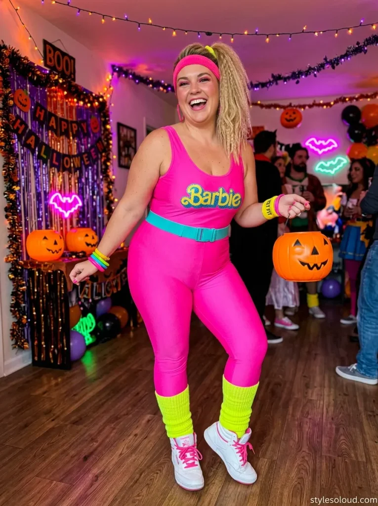80s Workout Barbie Halloween Costume