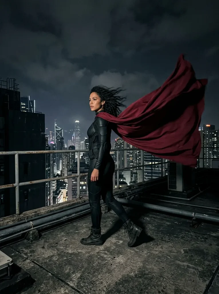 A Flowing Cape You Can Actually Move In