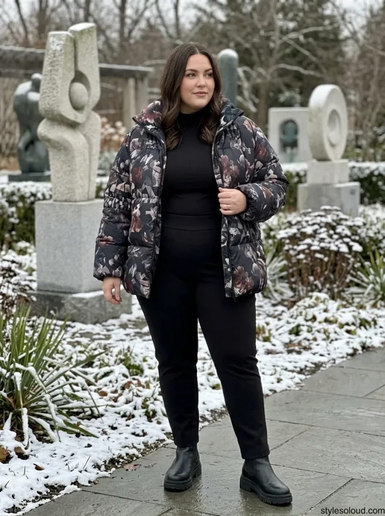 Abstract Print Puffer