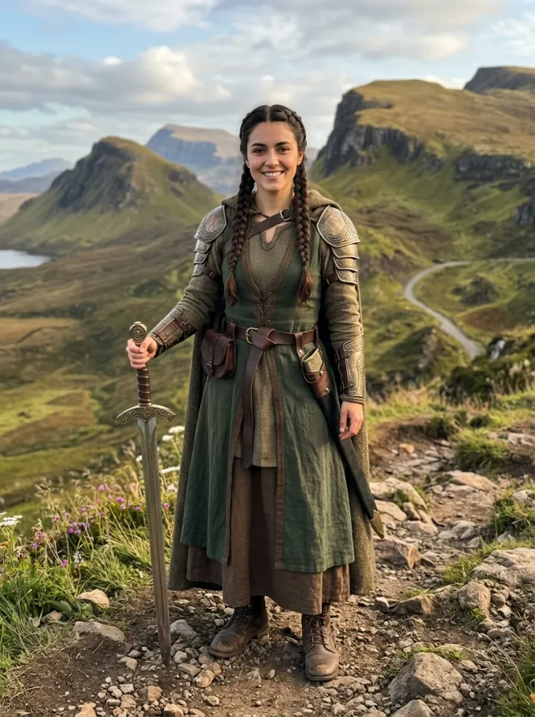 An Animated Warrior Princess Look