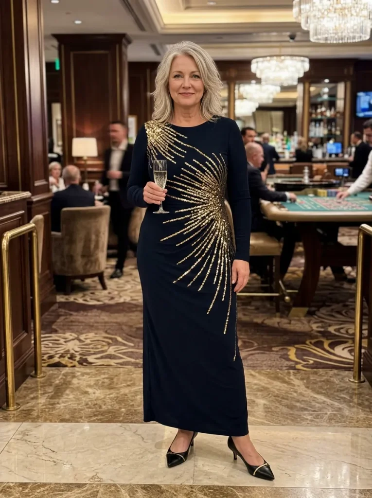 Asymmetrical Sequins