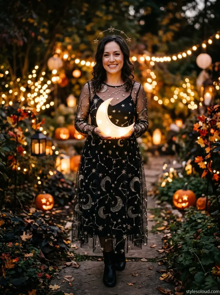 Autumn Stargazer Celestial Halloween Costume
