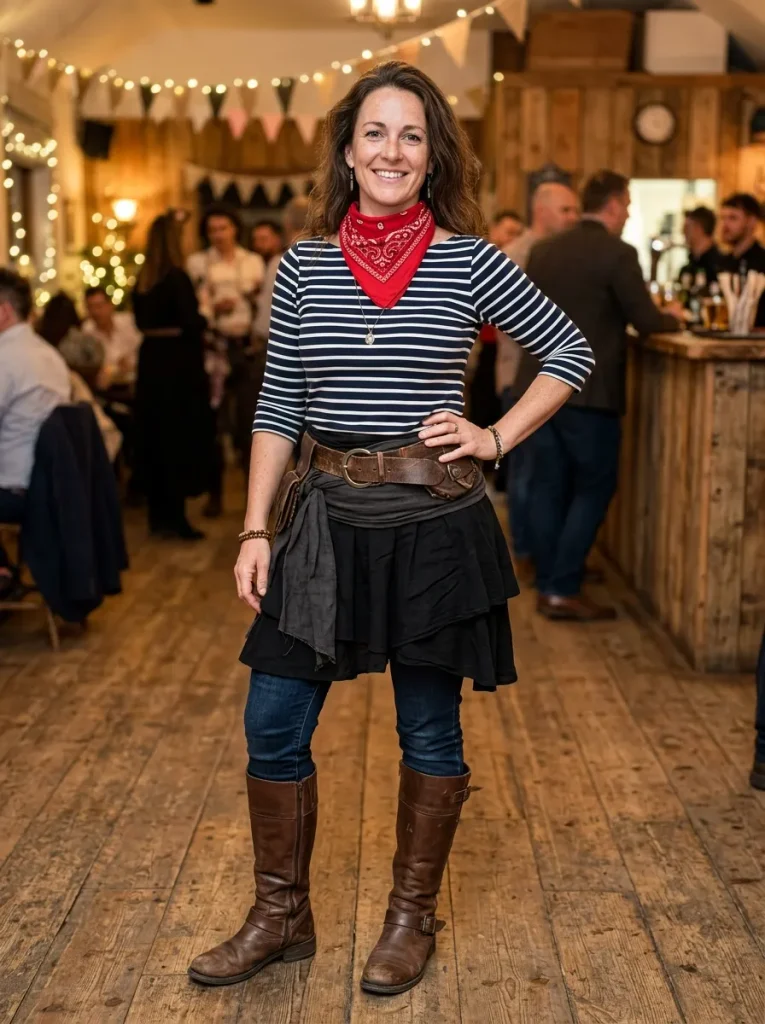 A Bandana and Boots Pirate