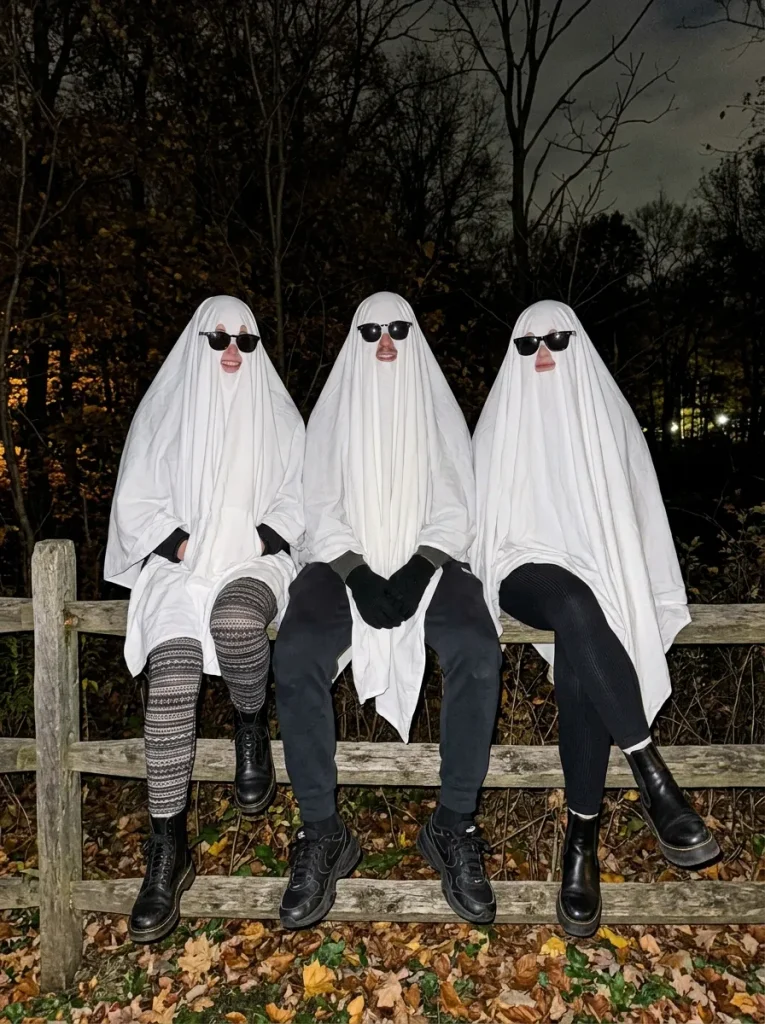 Last-Minute Bedsheet Ghost Squad