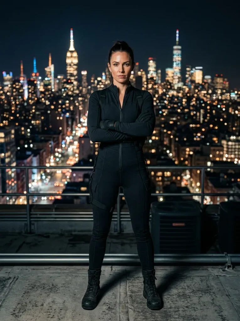 A Sleek Black Tactical Catsuit as Your Base