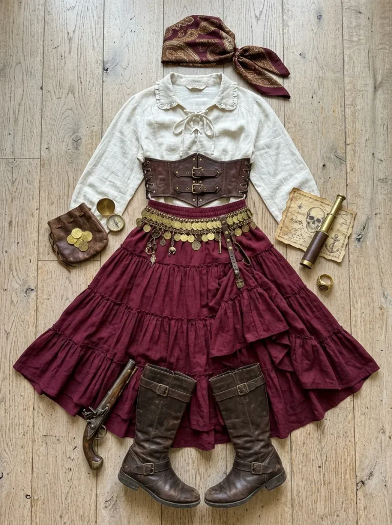 A Burgundy and Brown Color Story