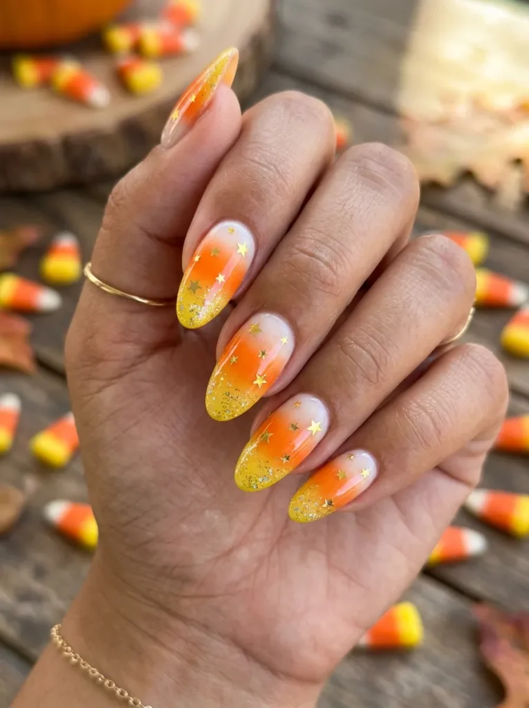 Add Tiny Stars and Sparkle to Candy-Corn