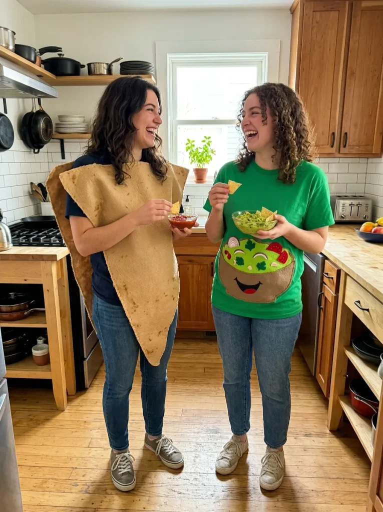 Chip and Dip With Felt Cutouts