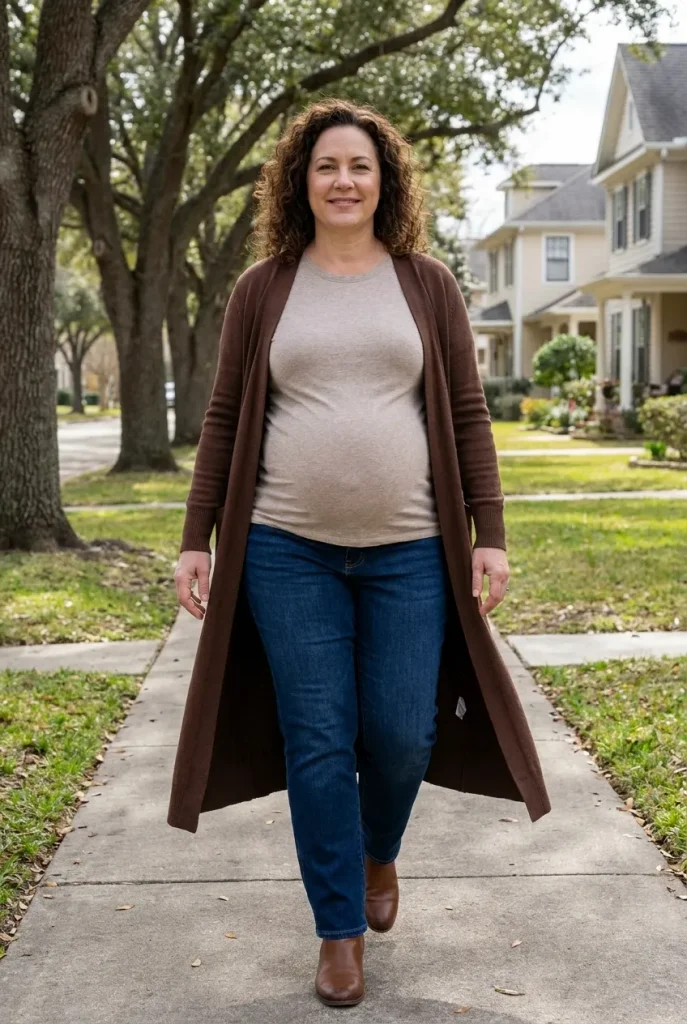 Chocolate Brown Duster