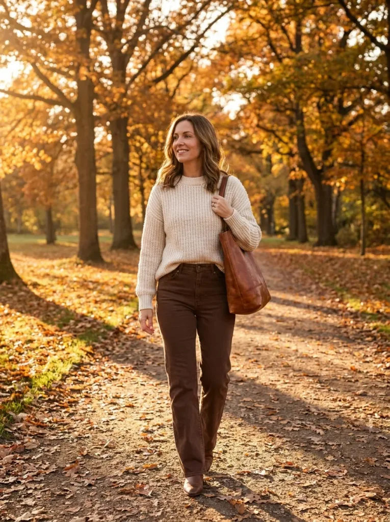Chocolate Brown Jeans