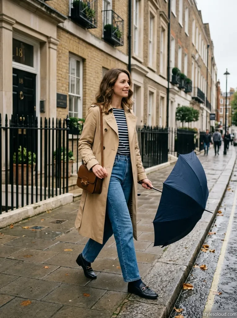Classic Gabardine Trench