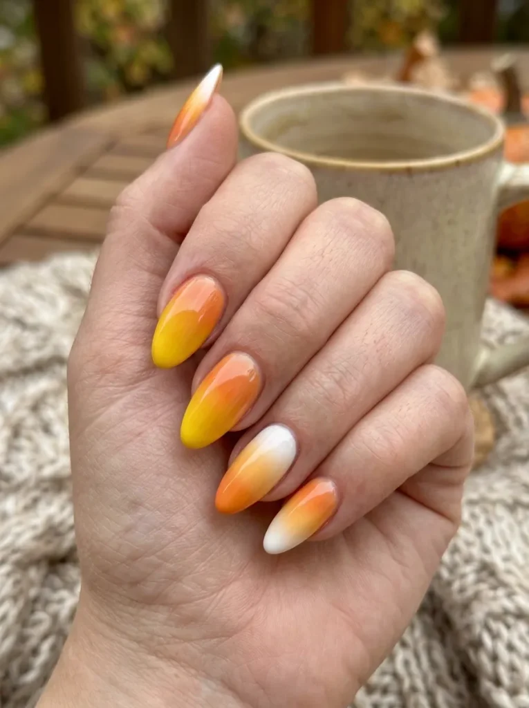 The Classic Candy-Corn Ombre