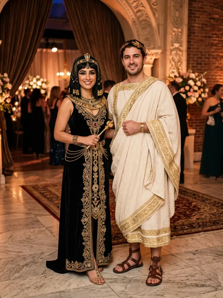 Cleopatra and Mark Antony Couples Costume