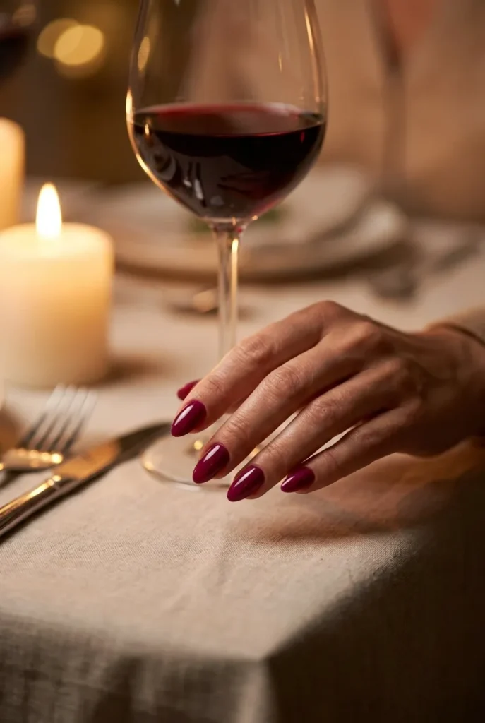  Color matched to the occasion nails design