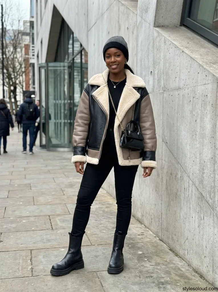 Colorblock Aviator & Platform Boots