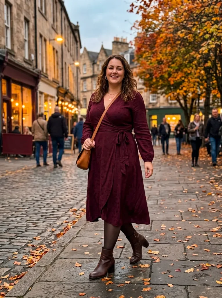 A Comfortable Heel or Dressy Boot You Can Walk In