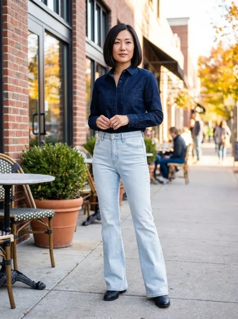 Light Icy Blue Jeans