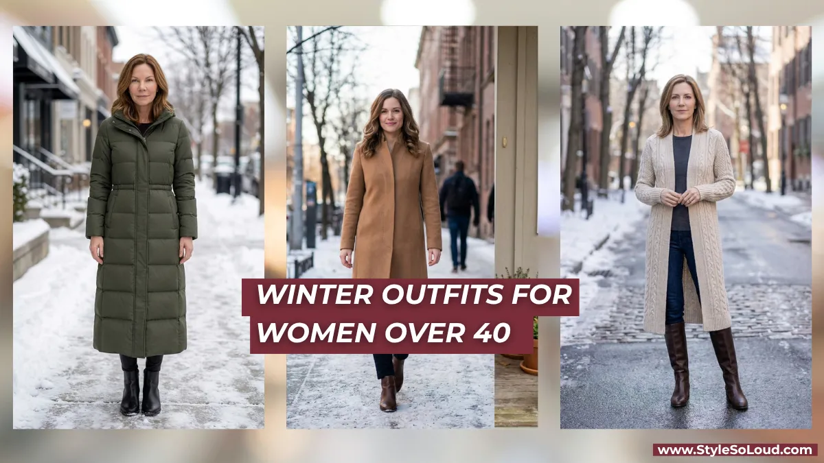 Cozy Weekends to Polished outfits for women over 40