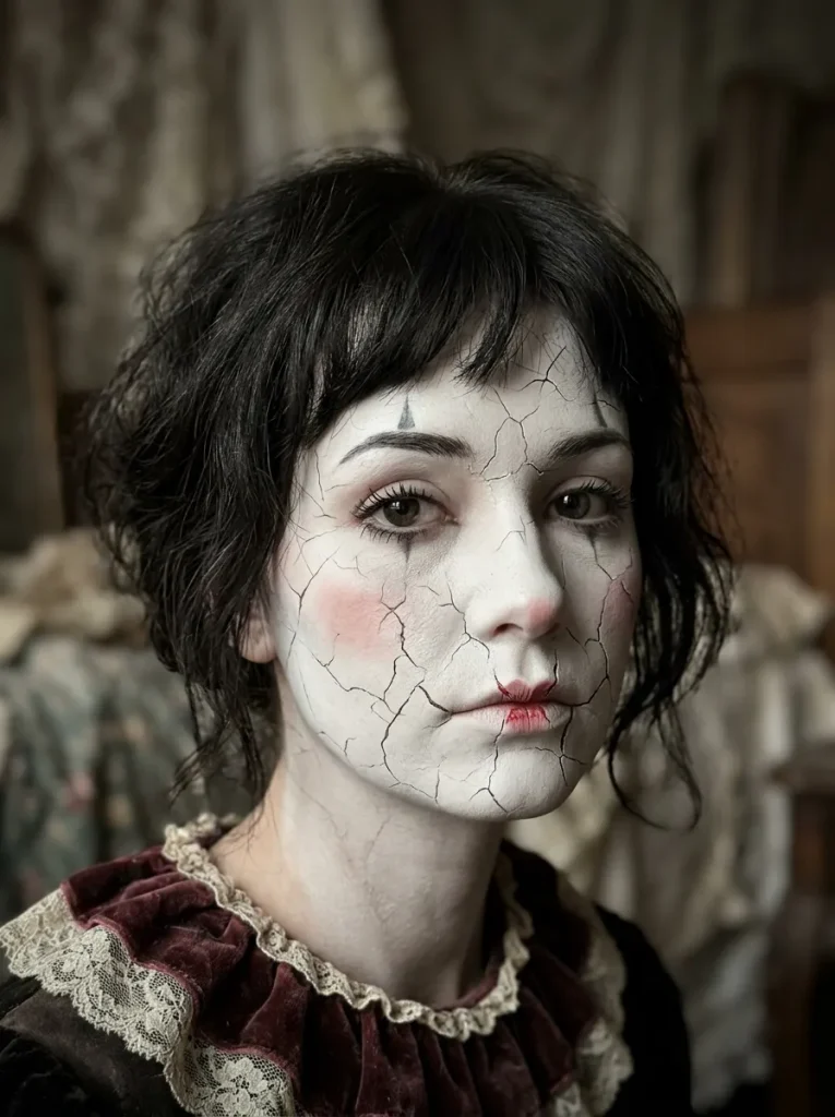 Cracked Porcelain Doll Clown