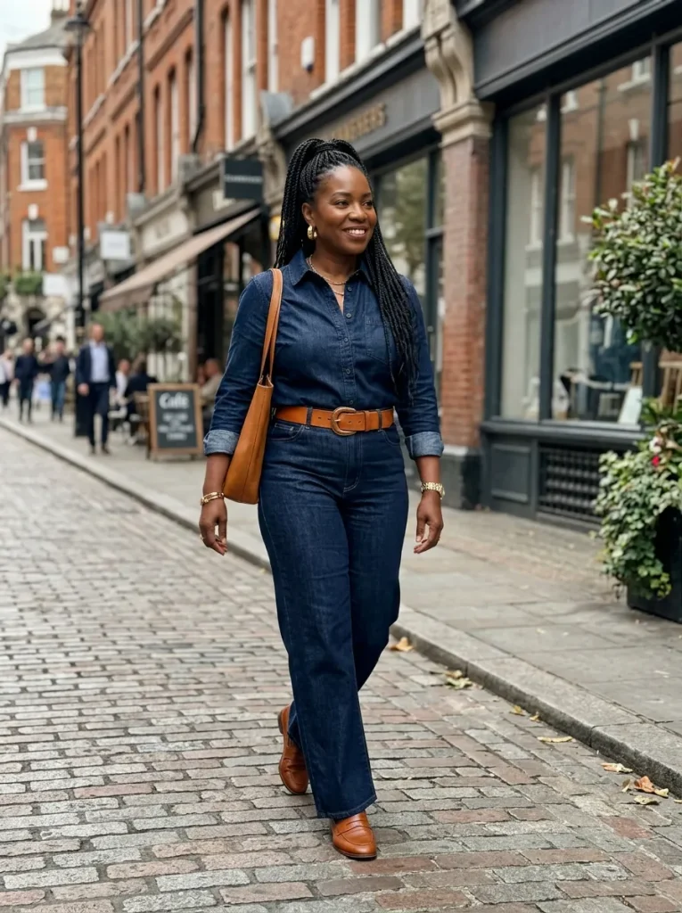 Denim-on-Denim Chic