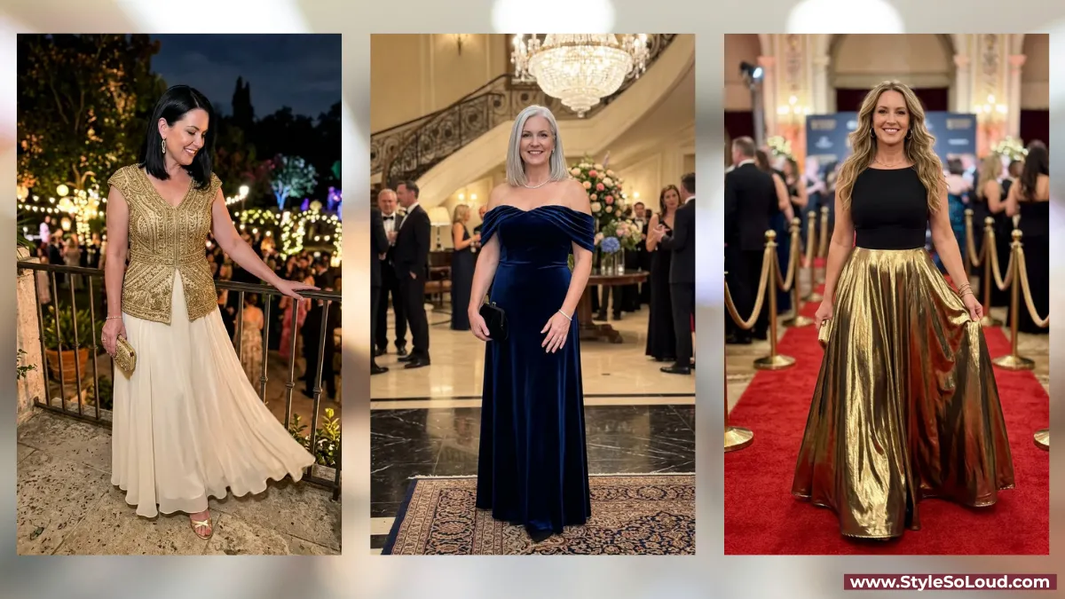 Fabulous Gala Night Outfits for Women Over 40