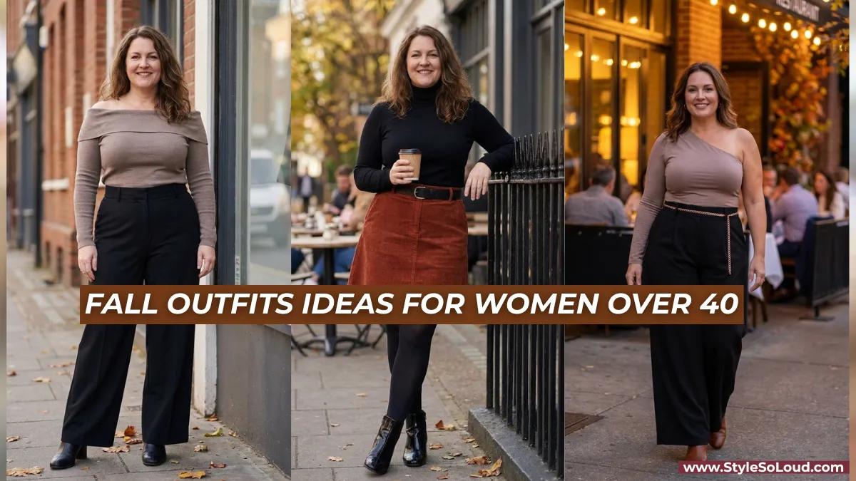Fall Outfits Ideas for Women Over 40