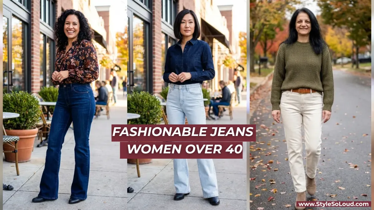 Fashionable Jeans Women Over 40