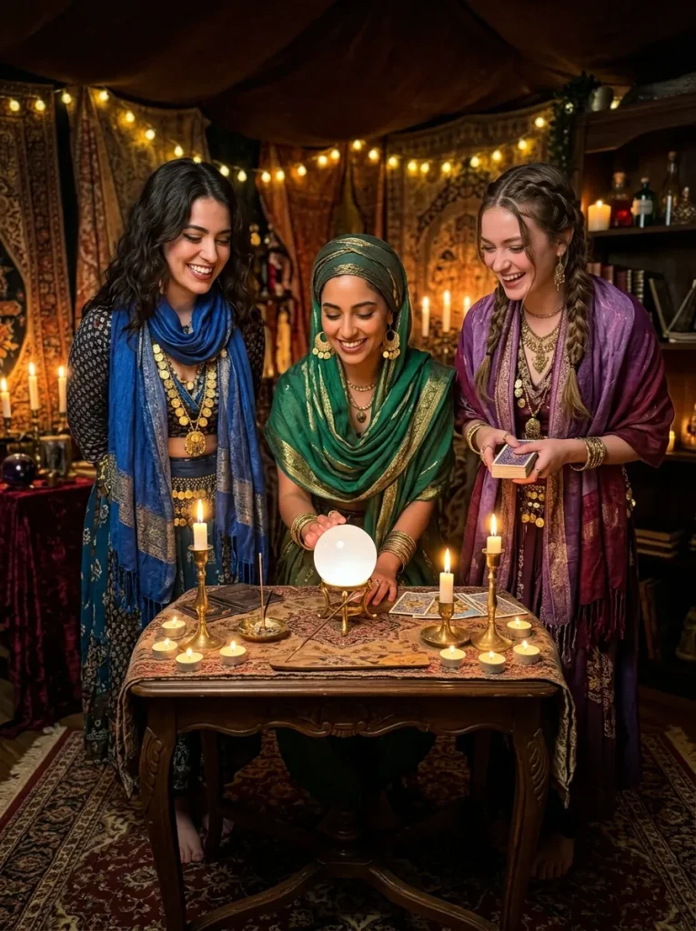 A Trio of Fortune Tellers