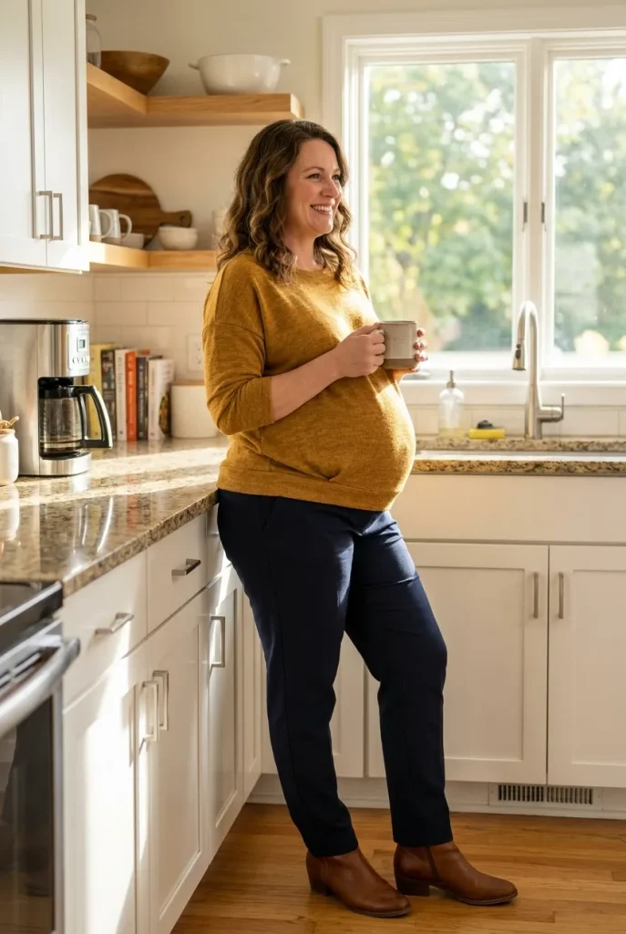 Front Tuck — Mustard Gold Top