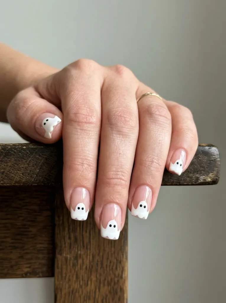 Ghost French Tips