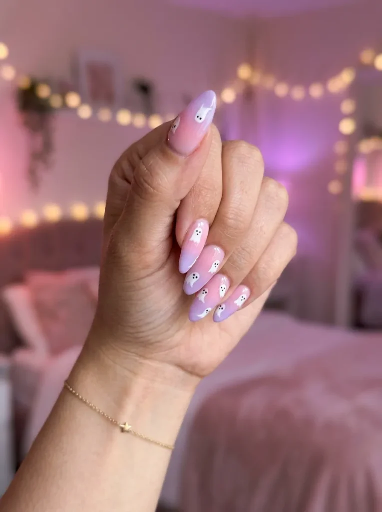 Ghosts on a Pink Ombre