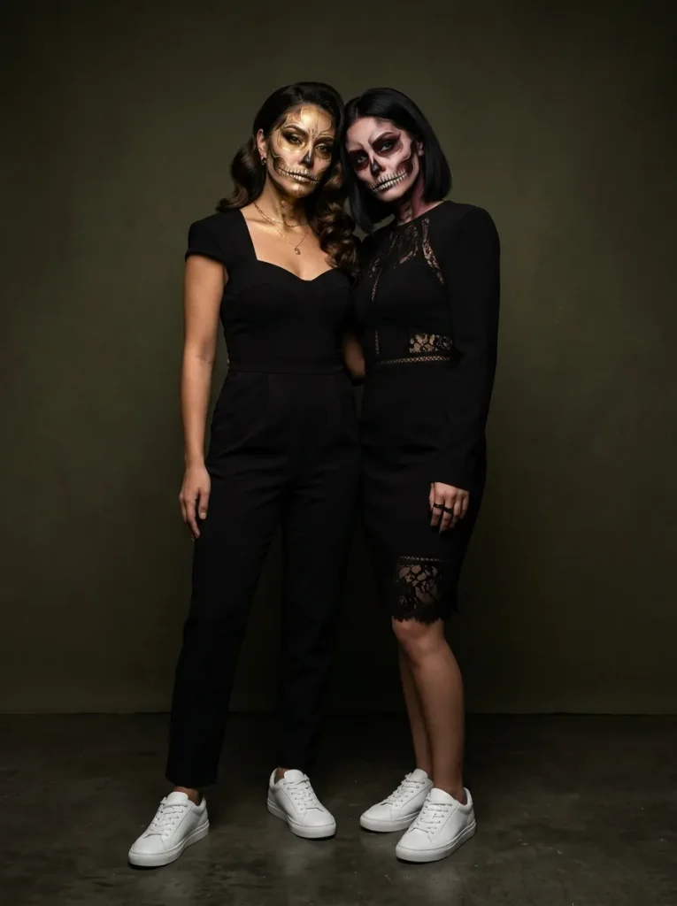 Glam Skull Makeup Duo