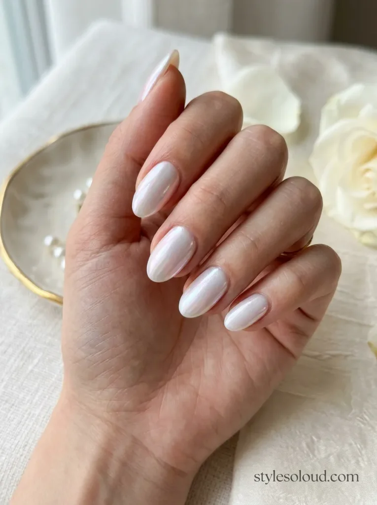 Glazed Pearl White Chrome