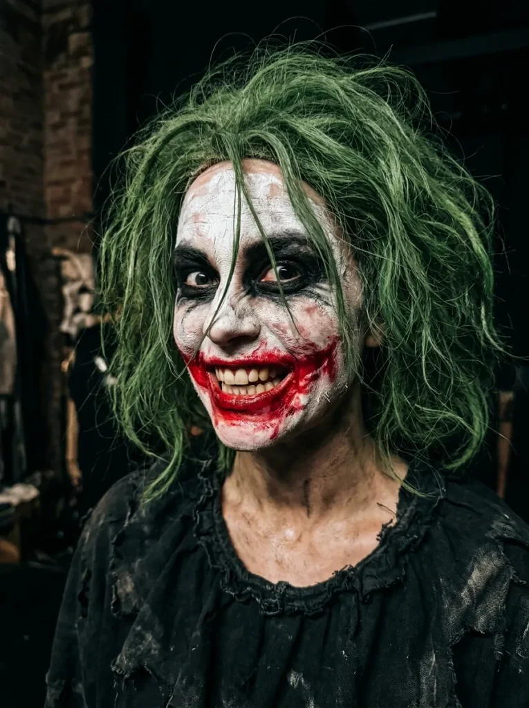 A Green-Haired Chaotic Clown