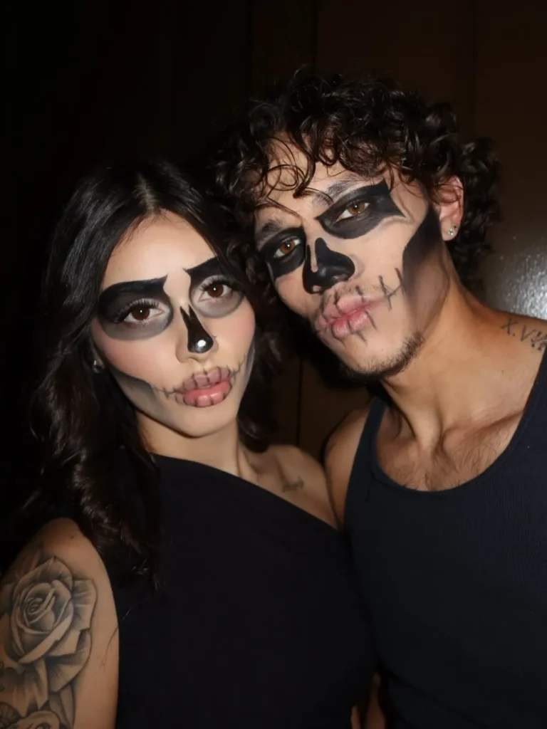 Full Latex Masks Instead of Face Paint