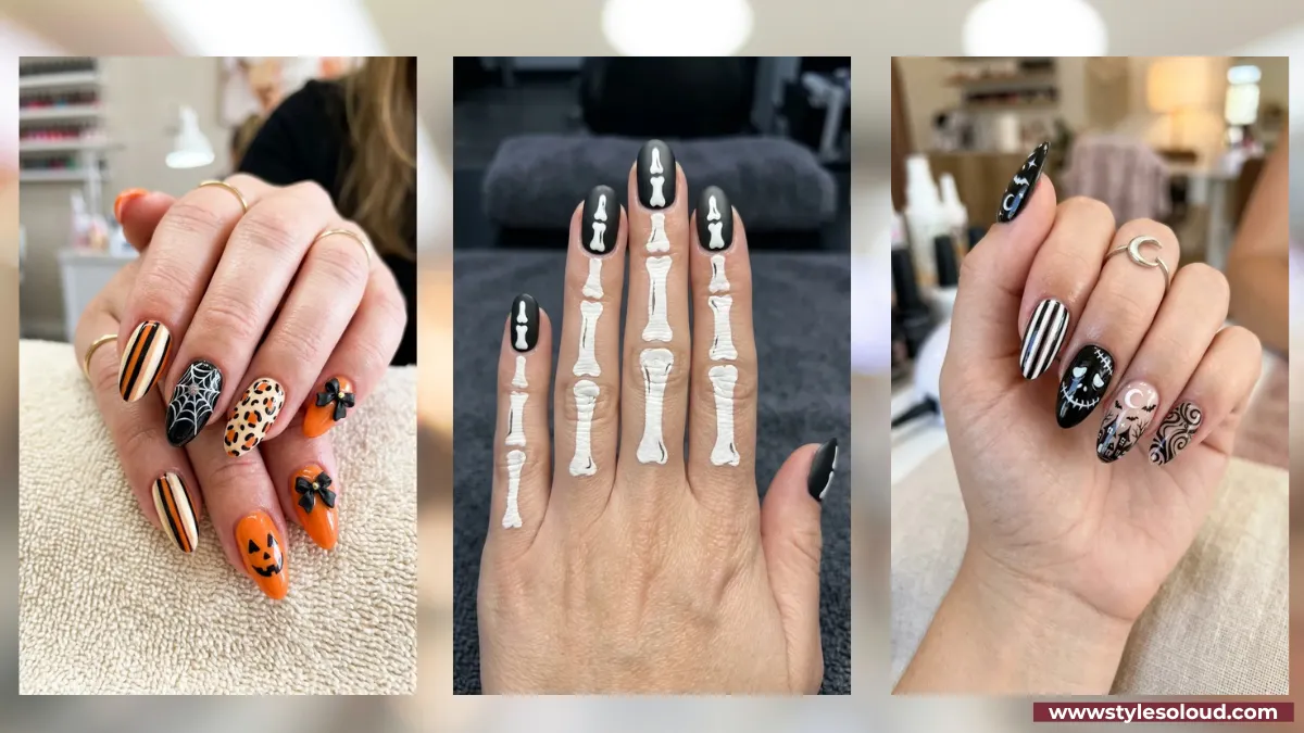 31 Halloween Nail Art Ideas From Easy DIY to Full Spooky Glam