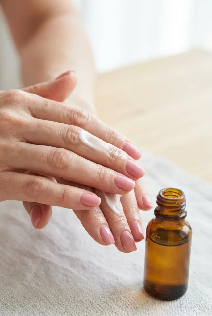 Hand care for better color  nails design