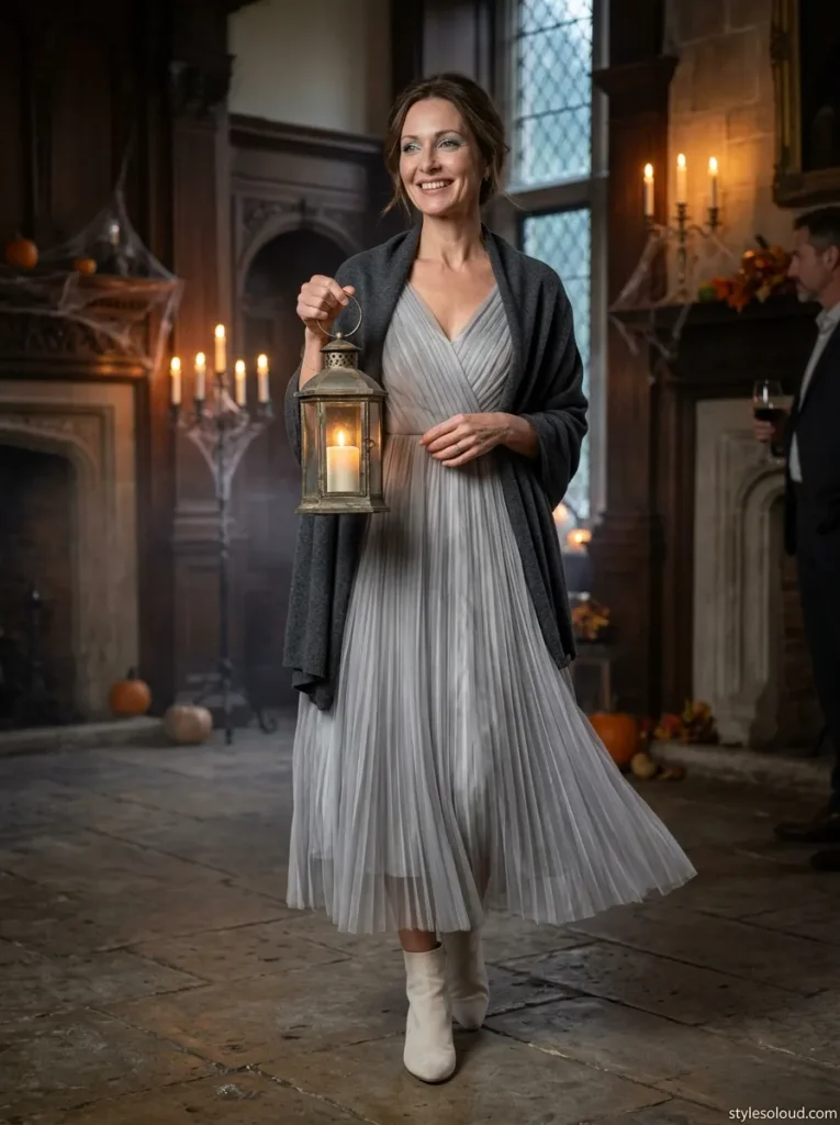  Haunted Manor Ghost Halloween Costume