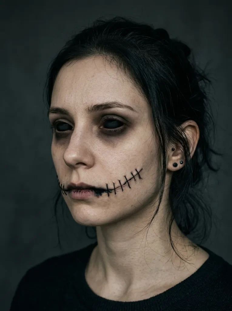 A Hollow-Eye and Stitched-Smile Version