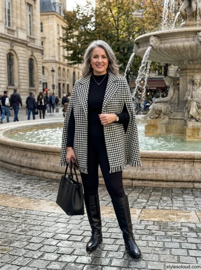 Houndstooth_Cape_Coat_over