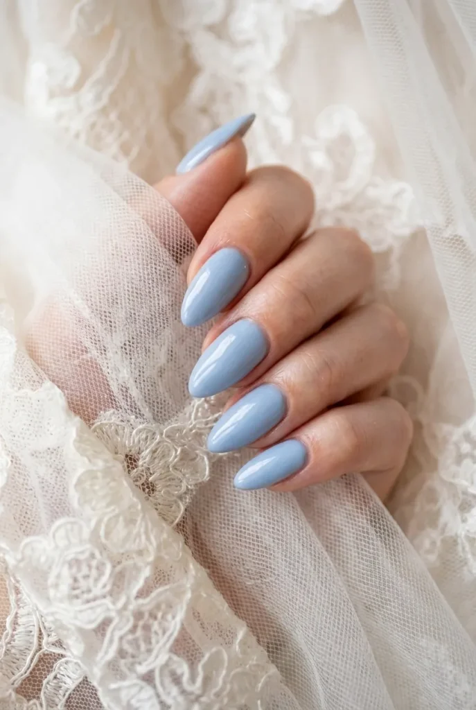 Length and shape to match the dress