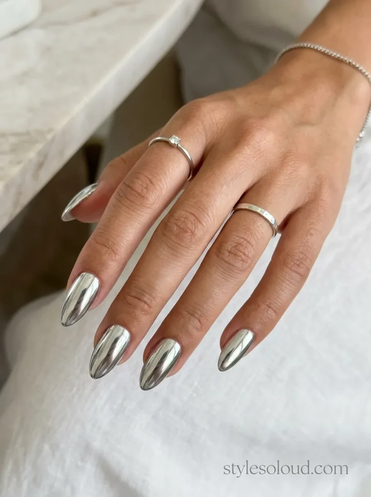 Liquid Silver Mirror Chrome