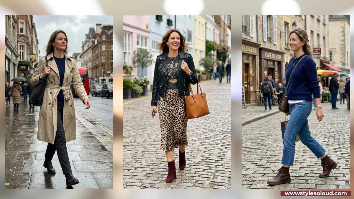 19 London September Outfits That Handle Whatever the Weather Does