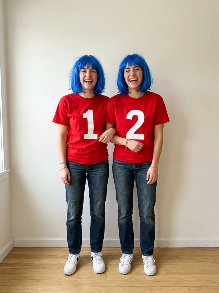 Thing One and Thing Two Style Twins