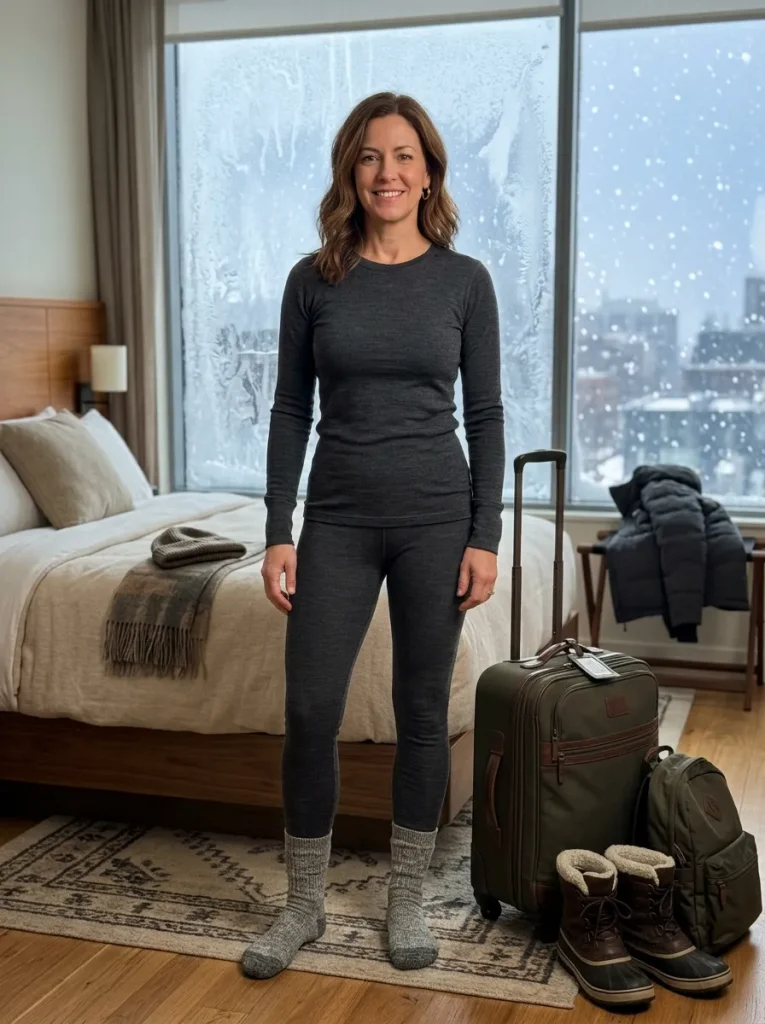Start With a Merino Base Layer That Disappears Under Everything