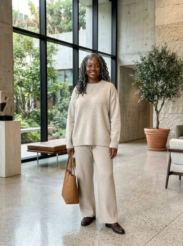 Monochromatic Neutral Knitwear