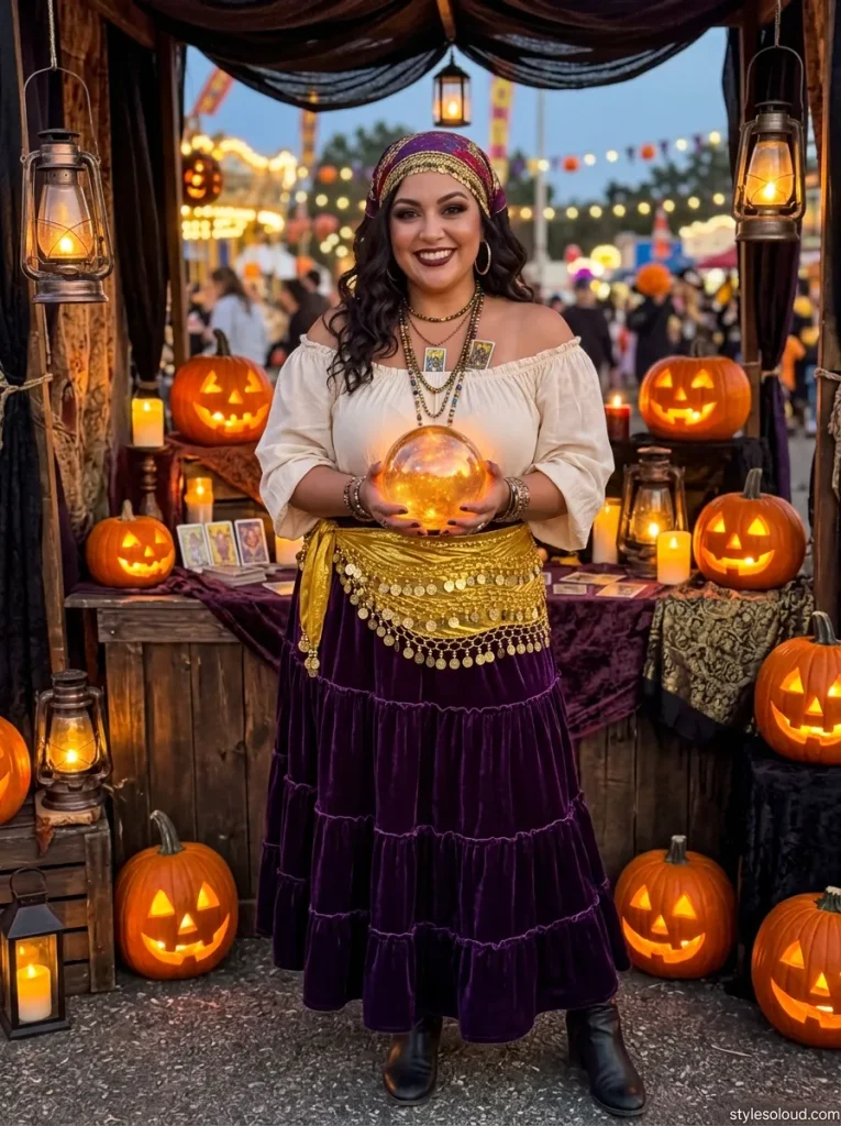 Mystical Fortune Teller Gypsy Halloween Costume