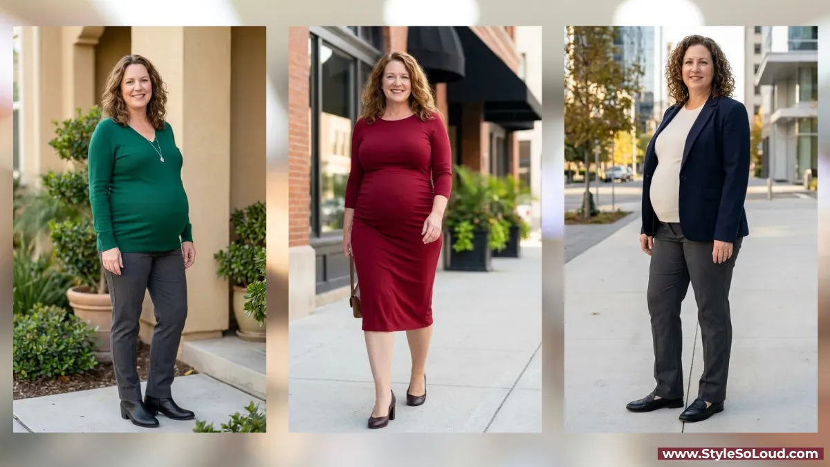 25 Outfits for Women With a Big Belly Over 40 That Flatter and Feel Good